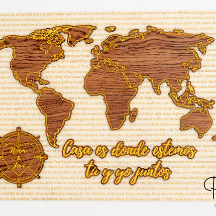 Mapamundi Casa es