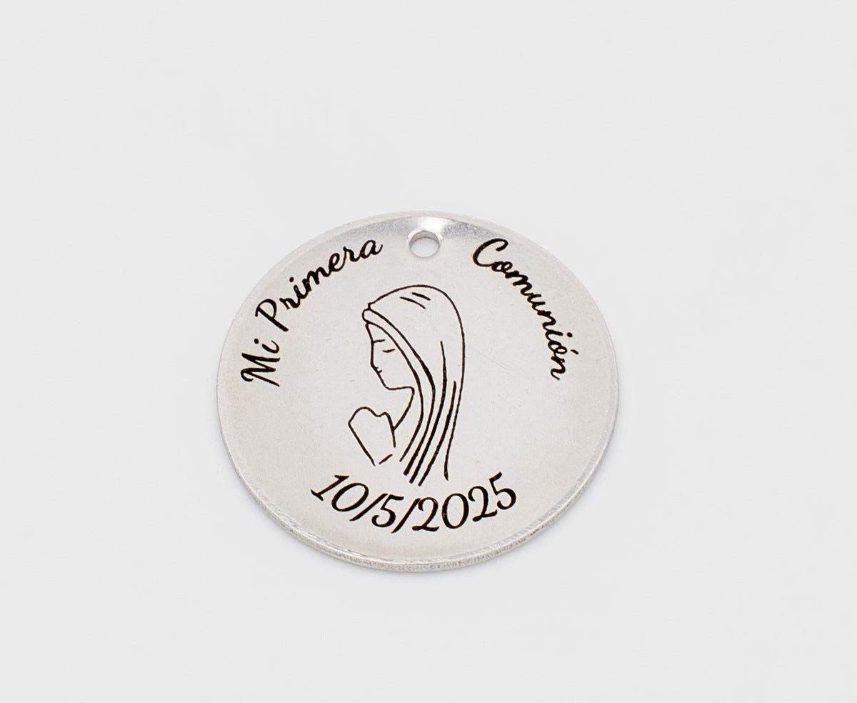 Medalla Grabada Comunion