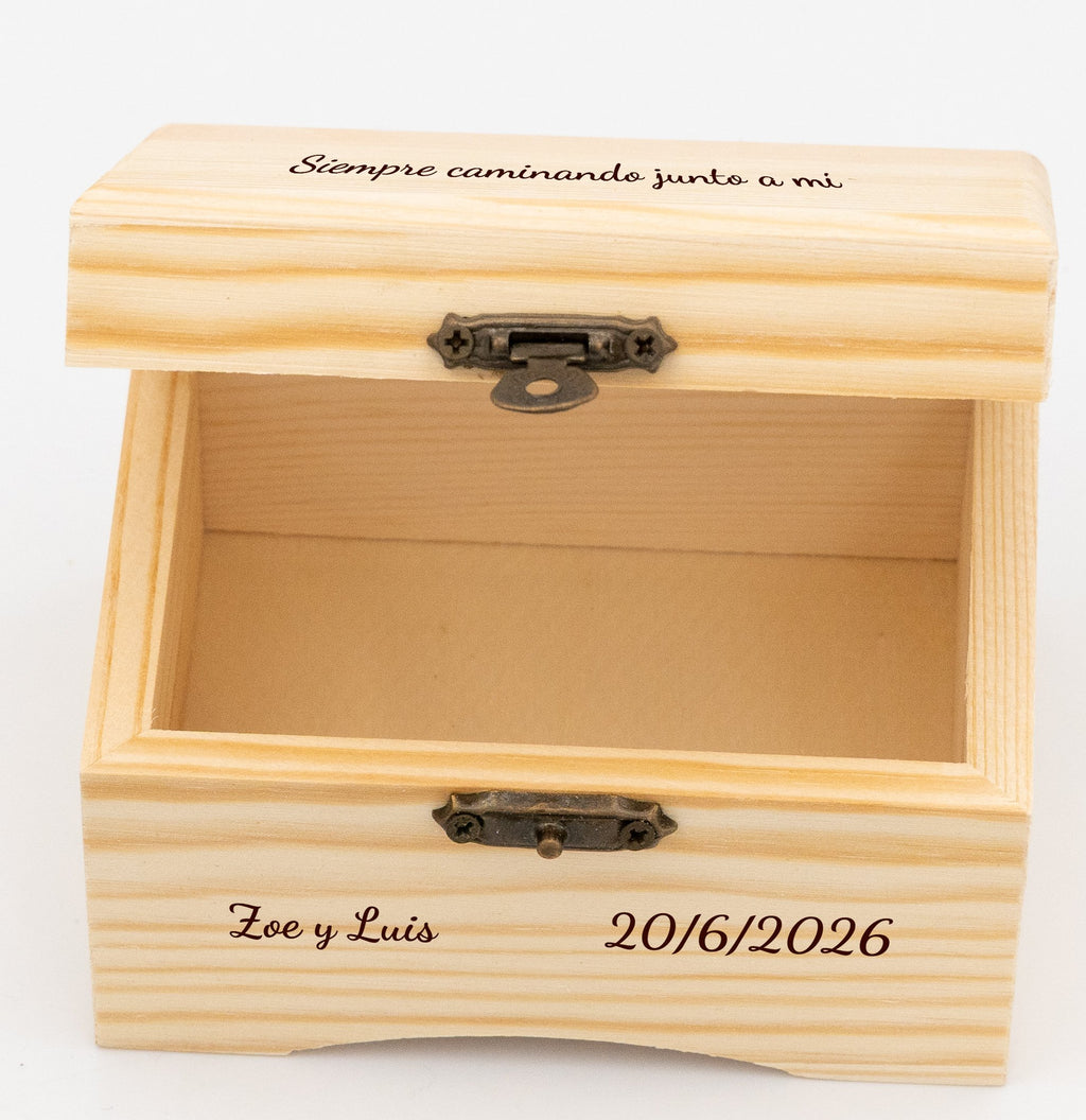 Caja Madera Grabada