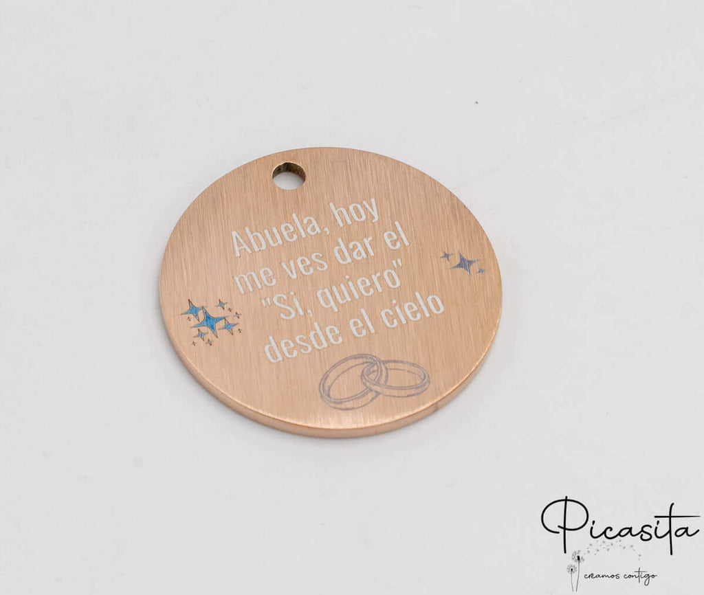 Medalla Ramo Novia