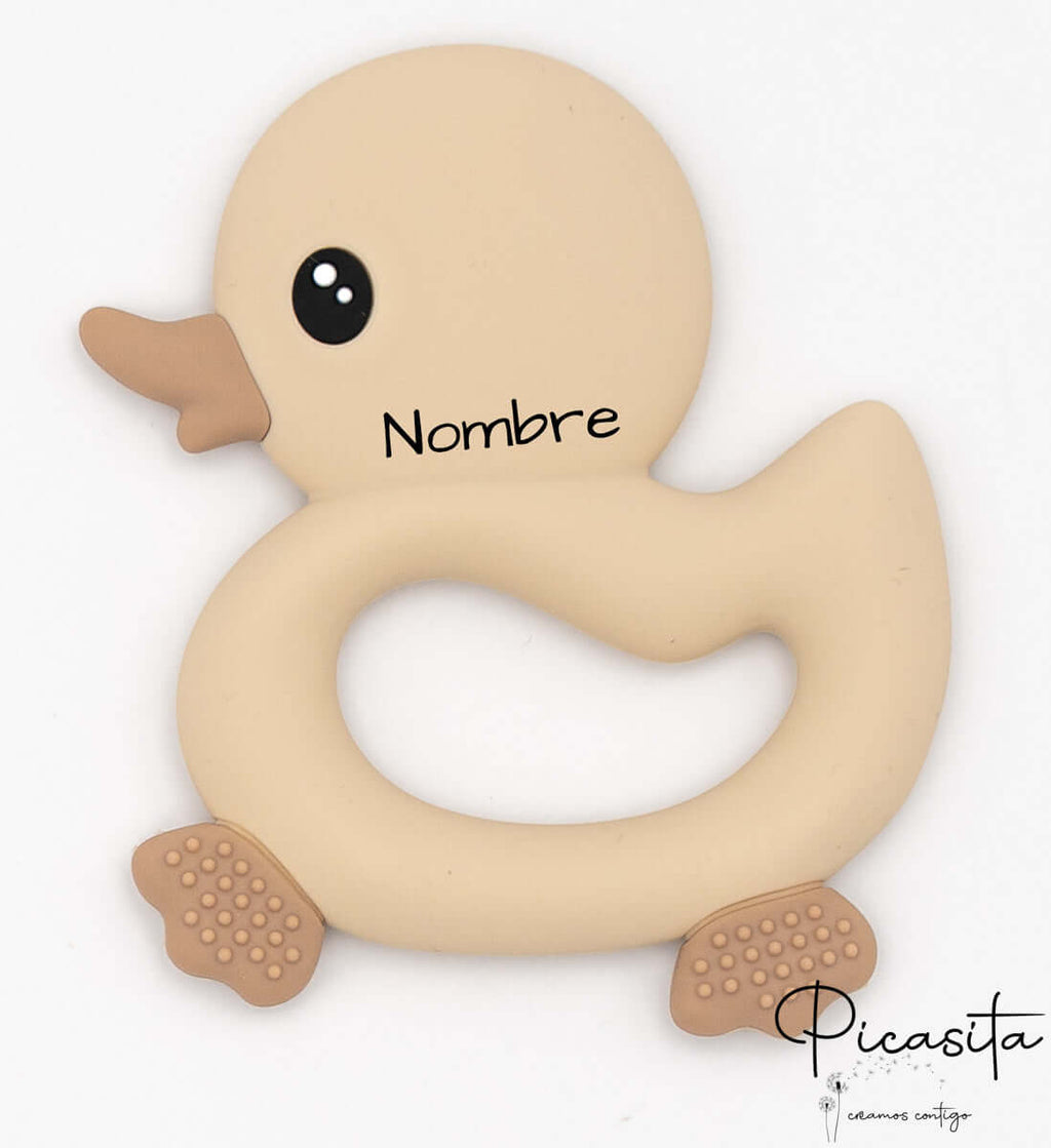 Patito - mordedor_de_patito_de_silicona