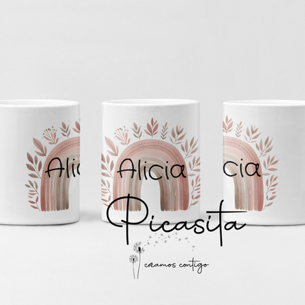 Tazas Personalizadas con Nombre de Bebé
