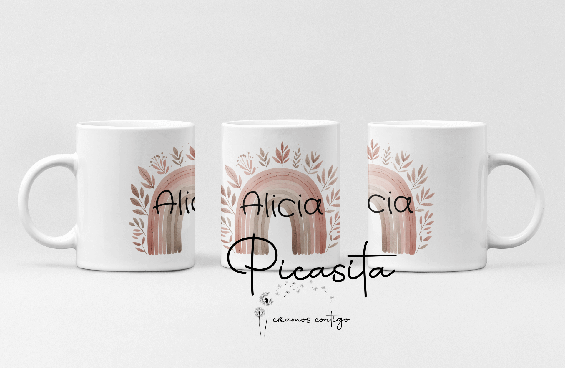 Tazas Personalizadas con Nombre de Bebé