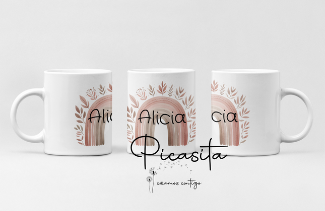 Tazas Personalizadas con Nombre de Bebé