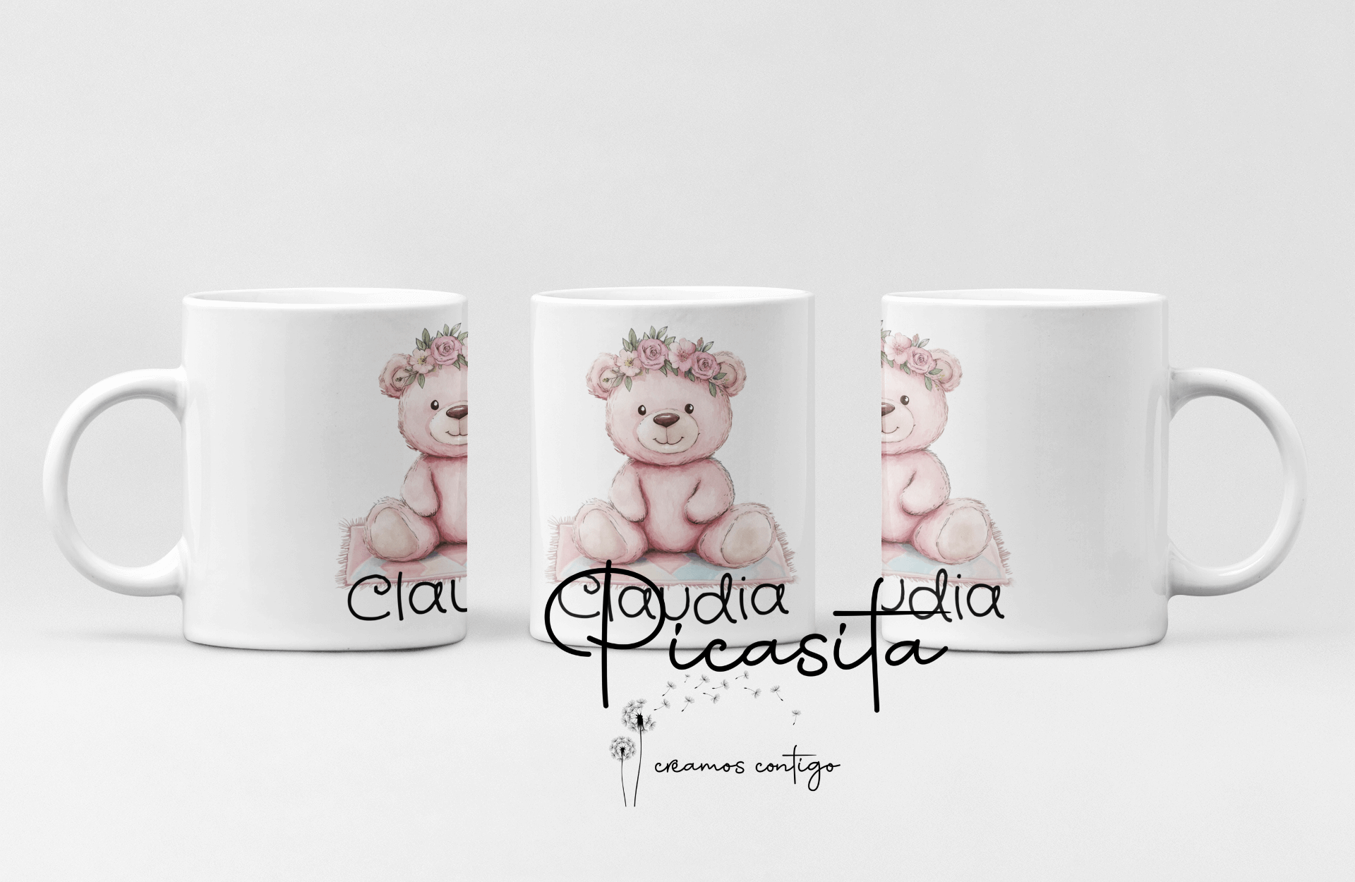 Tazas Personalizadas con Nombre de Bebé