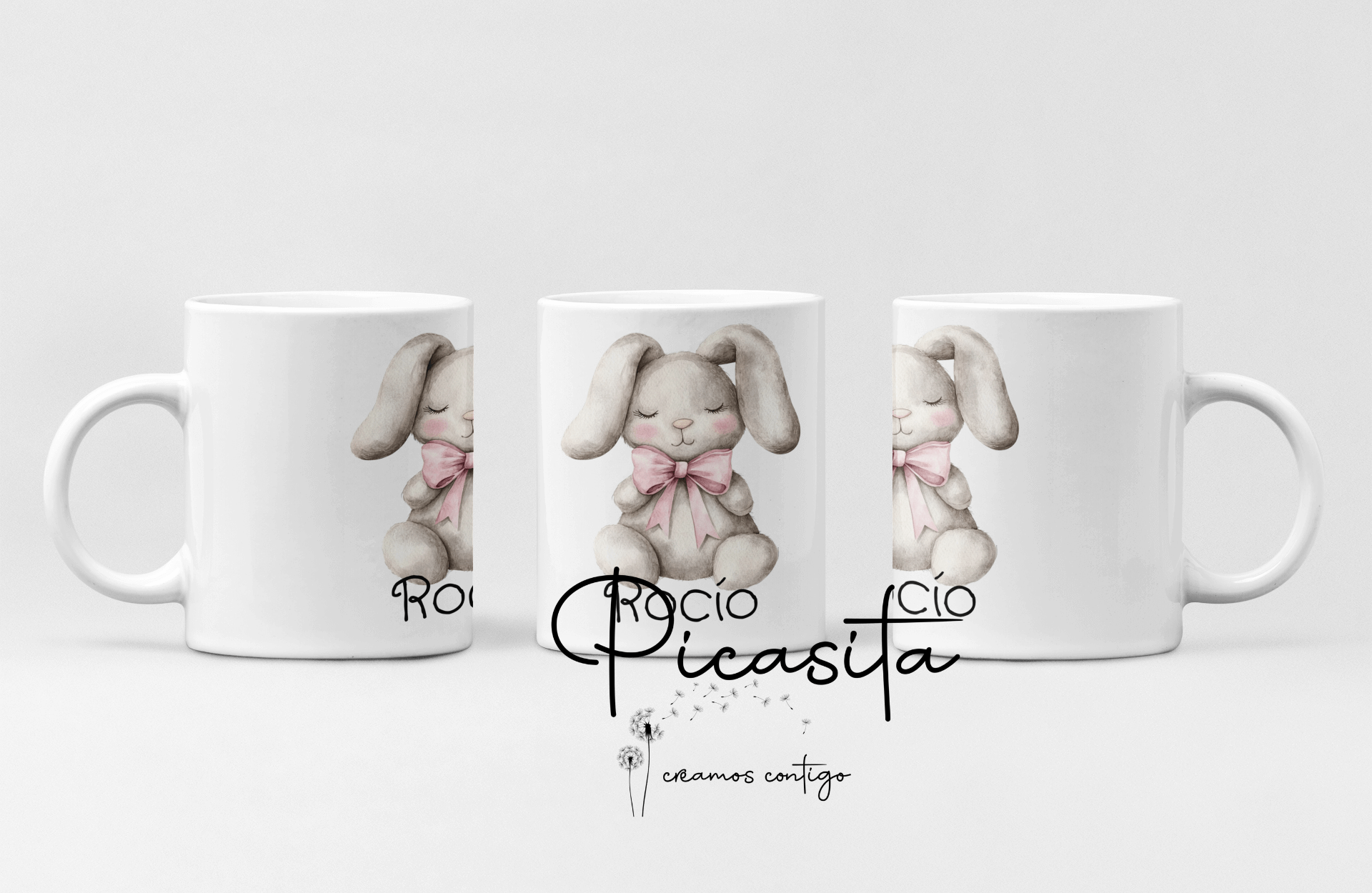 Tazas Personalizadas con Nombre de Bebé