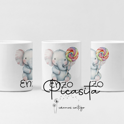 Tazas Personalizadas con Nombre de Bebé