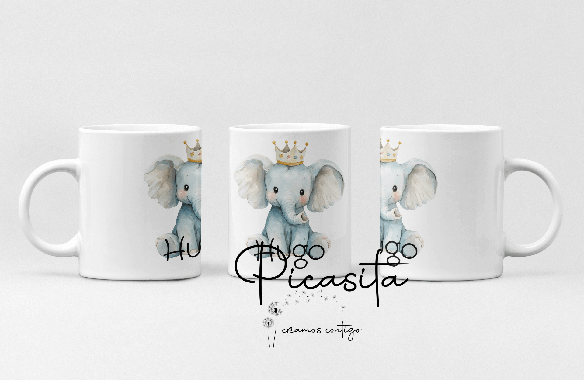 Tazas Personalizadas con Nombre de Bebé