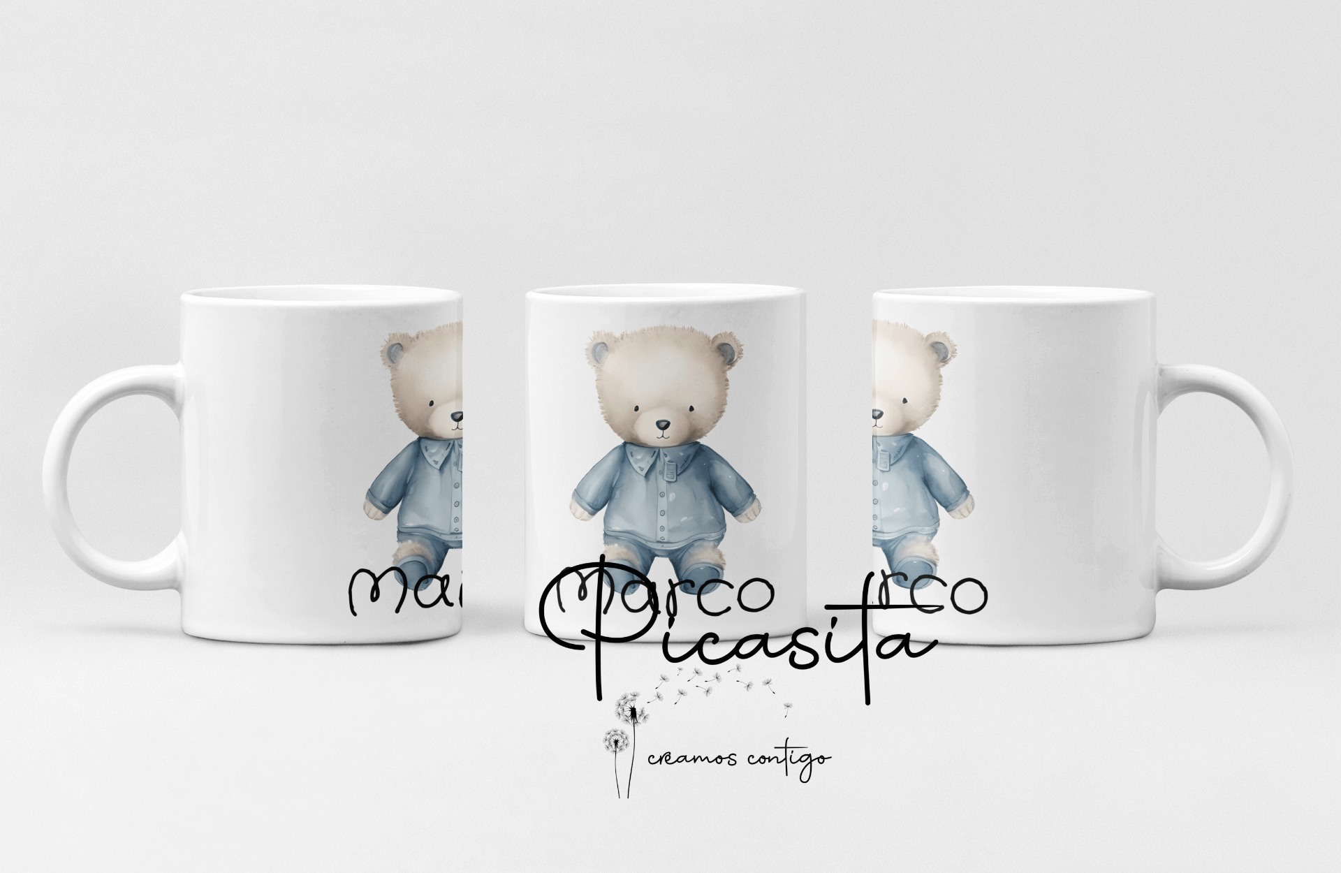 Tazas Personalizadas con Nombre de Bebé