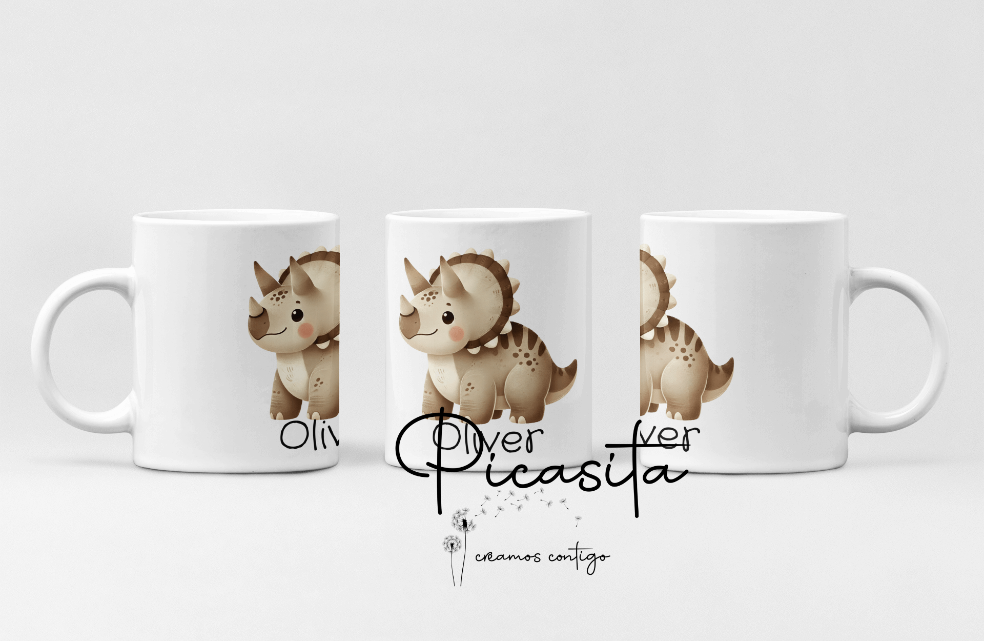 Tazas Personalizadas con Nombre de Bebé