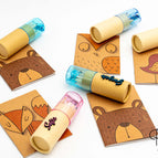 Libreta Animales + Tubo Lapices con Nombre