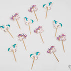 12 Unicornios Azul + Rosa (A)