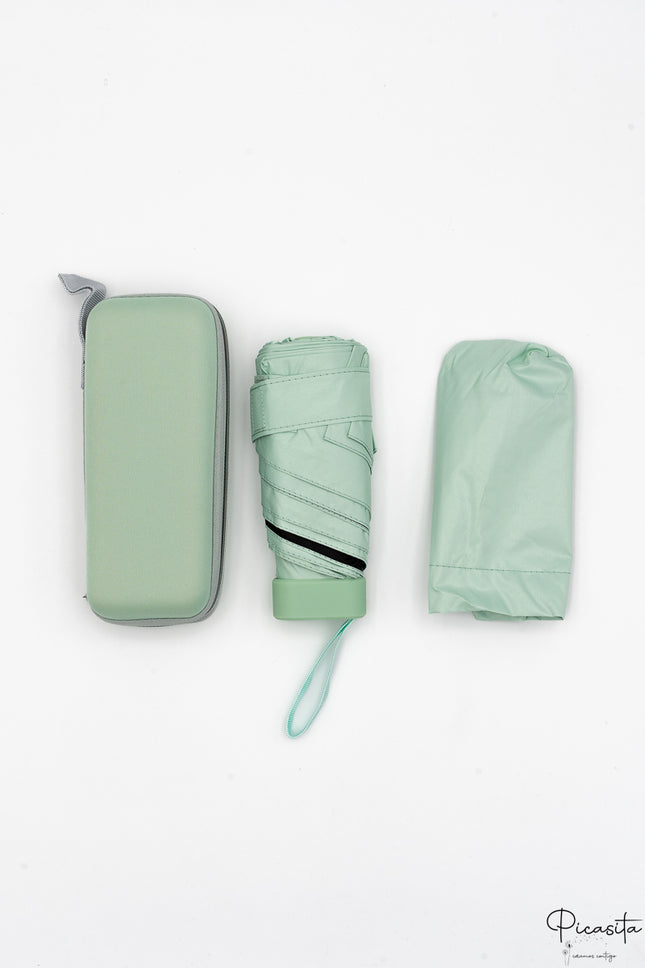 Paraguas Plegable Personalizado Verde Claro