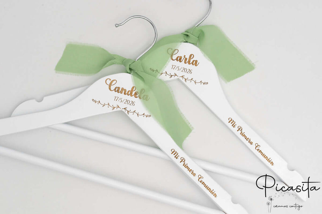 Percha Personalizada Infantil para Comunión