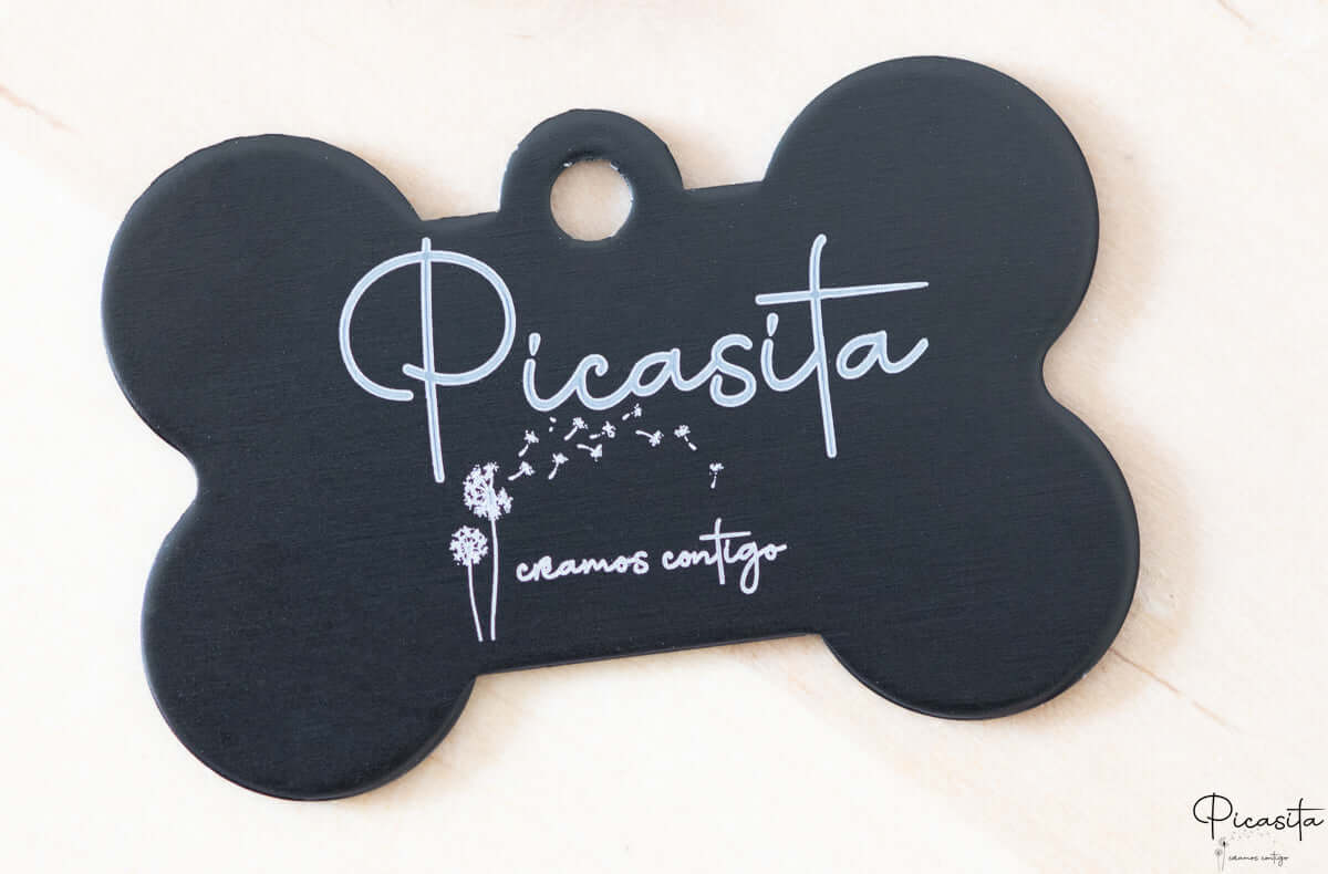 Placa de Identificación para Mascotas Básica