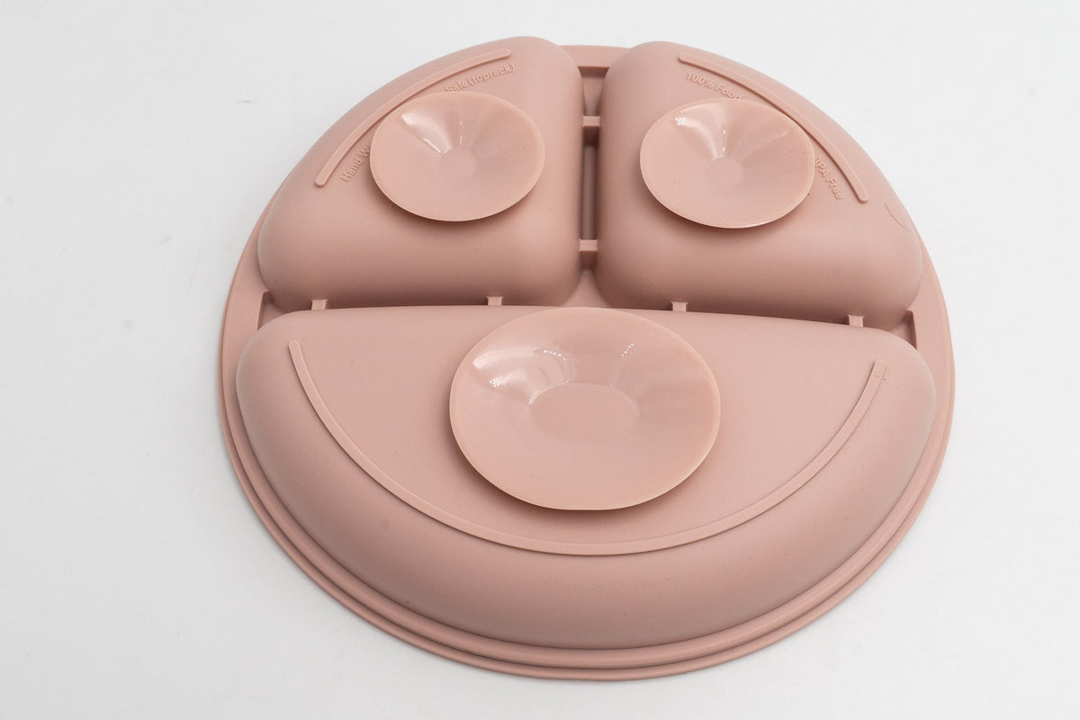 Base dun prato rosa con tres ventosas de silicona