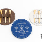 Redondo 5 Tees (95mm) / Azul - Plata