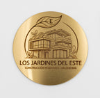 Posavasos de Acero Grabados