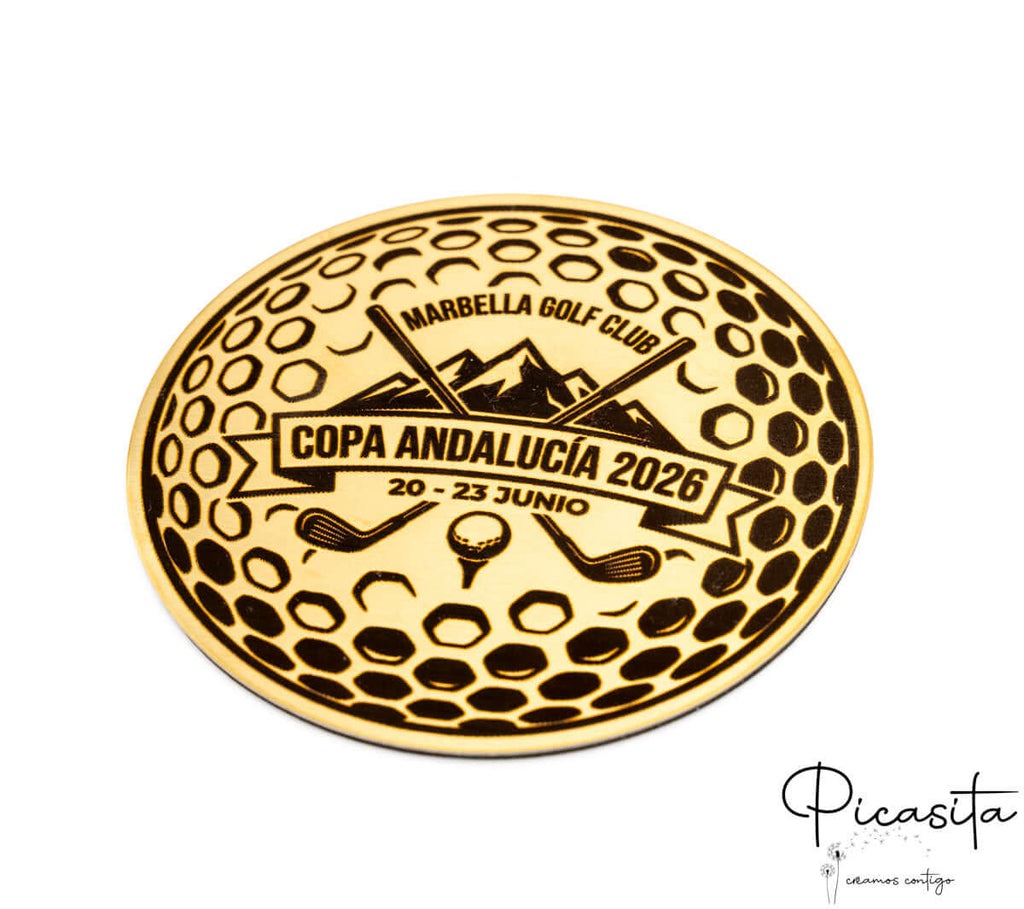 Posavasos de Acero Grabados