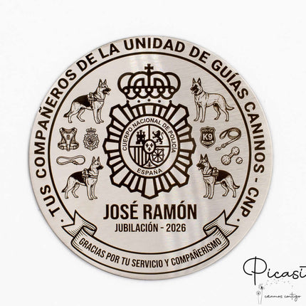 Posavasos de Acero Grabados