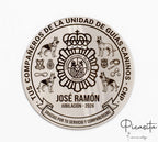 Posavasos de Acero Grabados