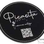 Redondo / Plata sobre Negro