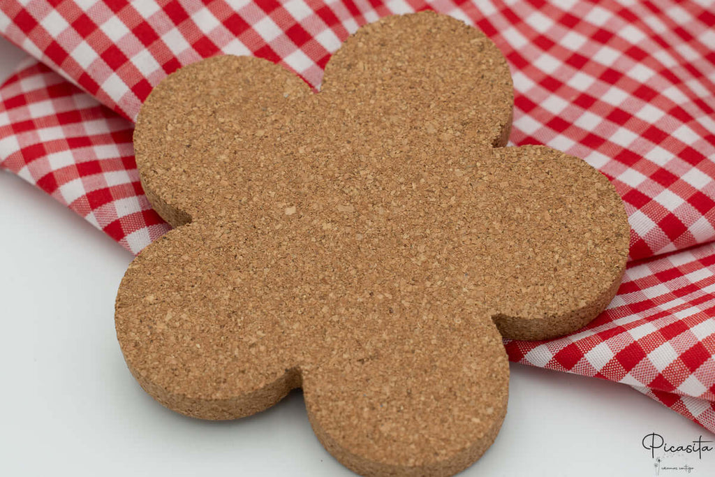 Posavasos de Corcho Natural Personalizados