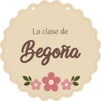 Mostra del cartell en forma de núvol: cara del davant amb el nom Begoña.