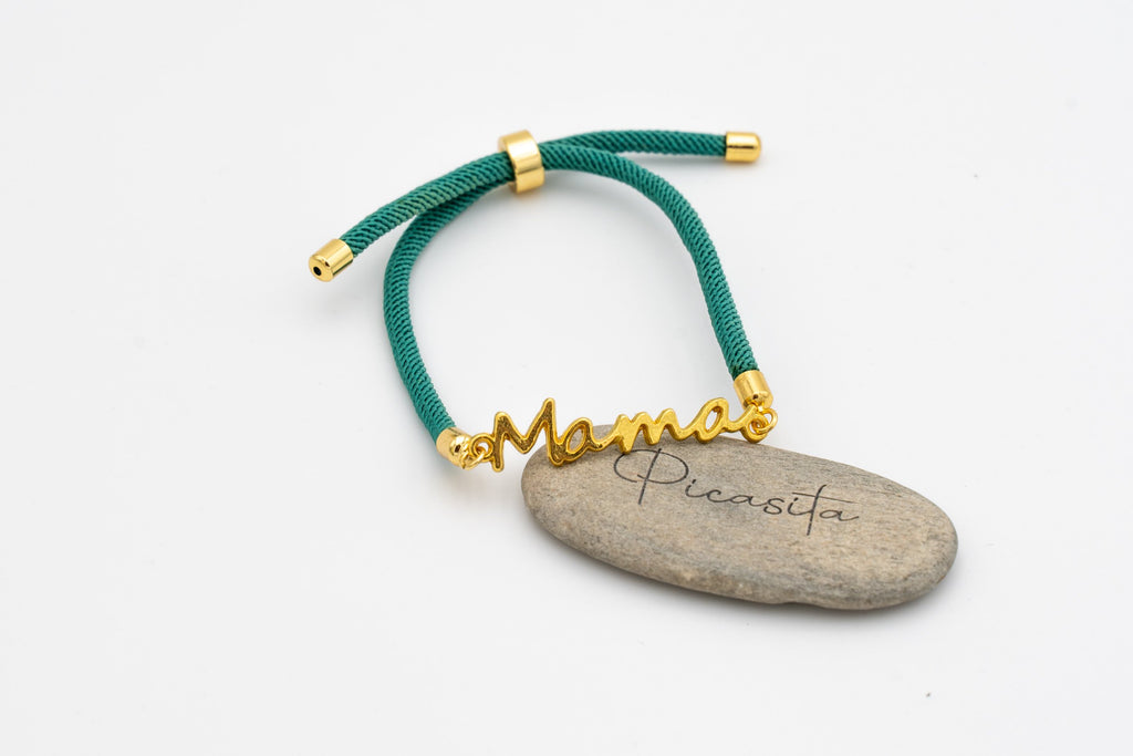Pulsera para Mamá Aguamarina
