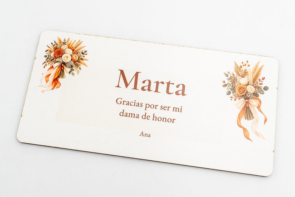 Vols ser la meva Dama d'Honor?