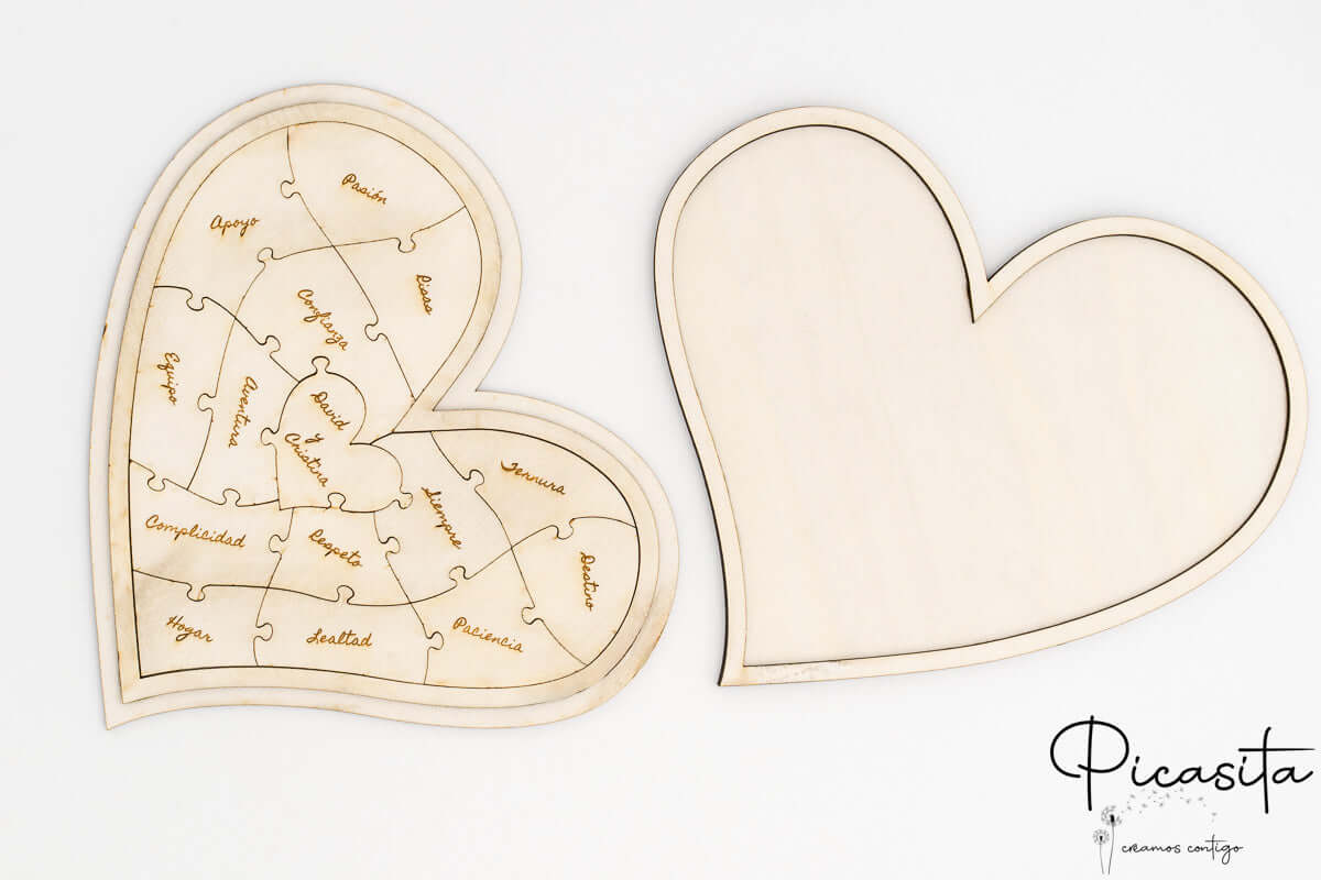 Regalo de San Valentin: Puzzle de Palabras