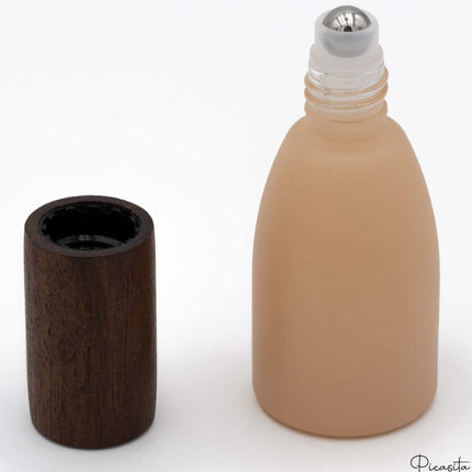 Roll On Perfume o Aceites Esenciales - Tamaño Bolsillo Beige
