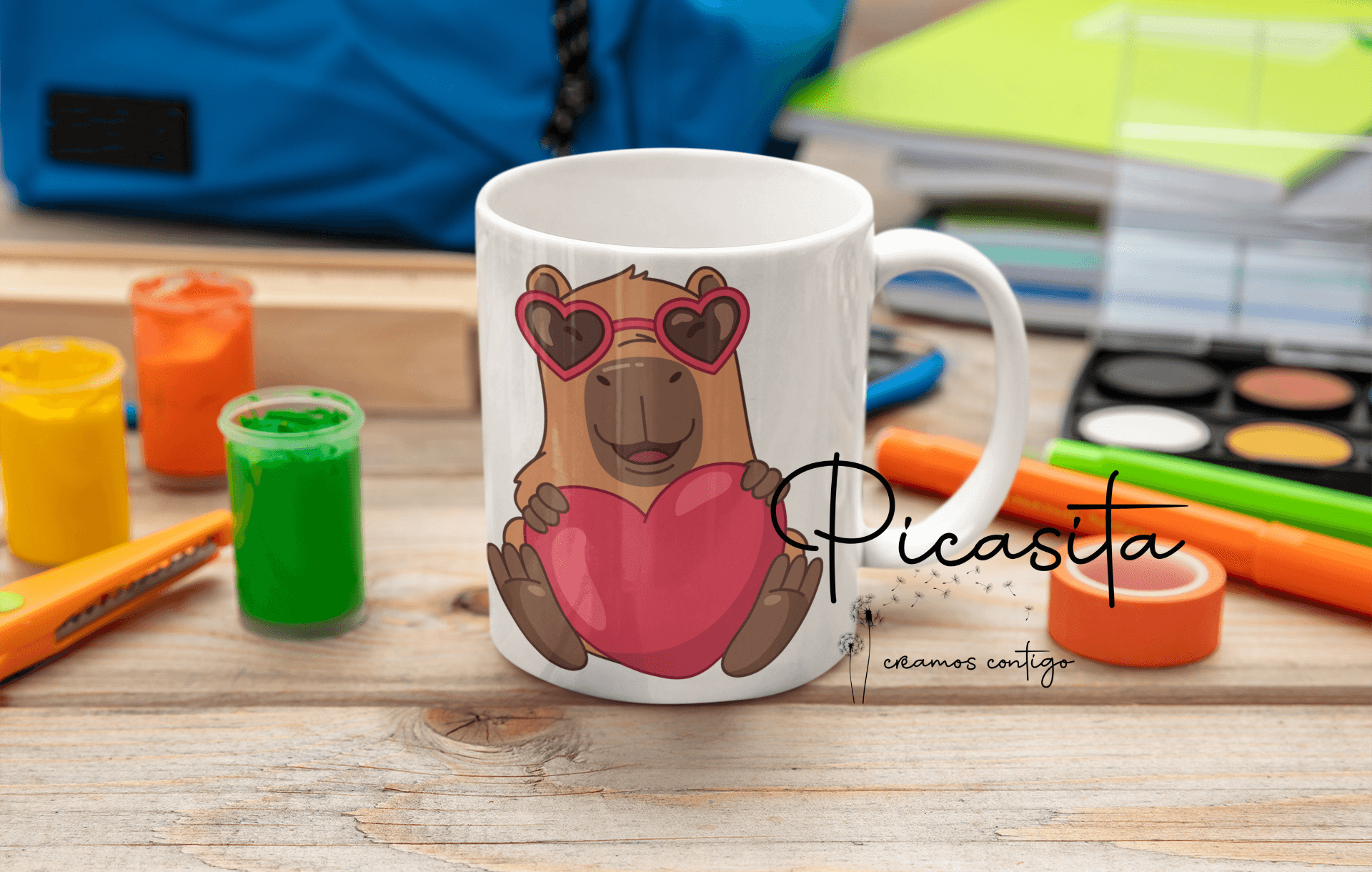Tasses de Capibarres