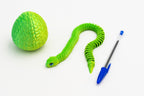 Serpiente 3D con Huevo