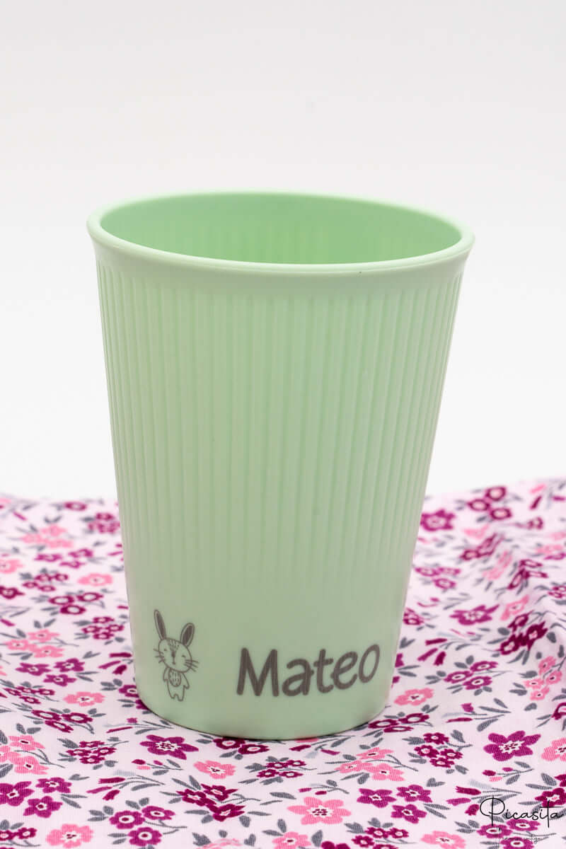 Set Vajilla Infantil Personalizada (Plato, Bol, Vaso)