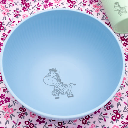 Set Vajilla Infantil Personalizada (Plato, Bol, Vaso)