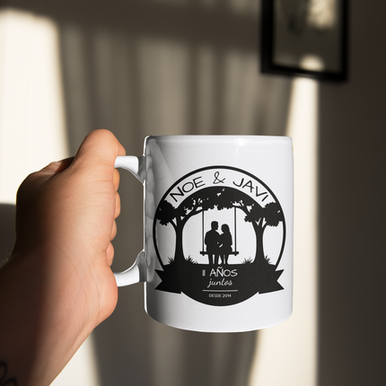 Taza Personalizada Aniversario