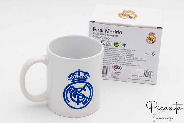Tazas del Real Madrid Personalizadas