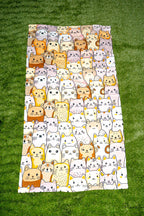 Toalla Playera Gatitos (90x170)