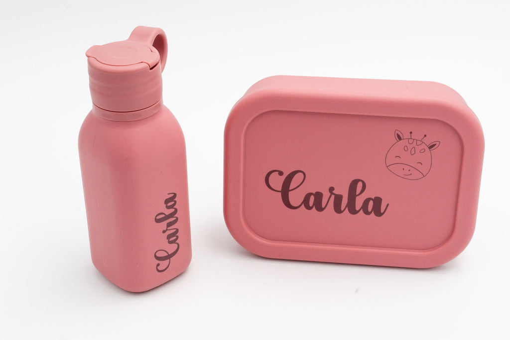 Tupper personalizado con tapa a juego