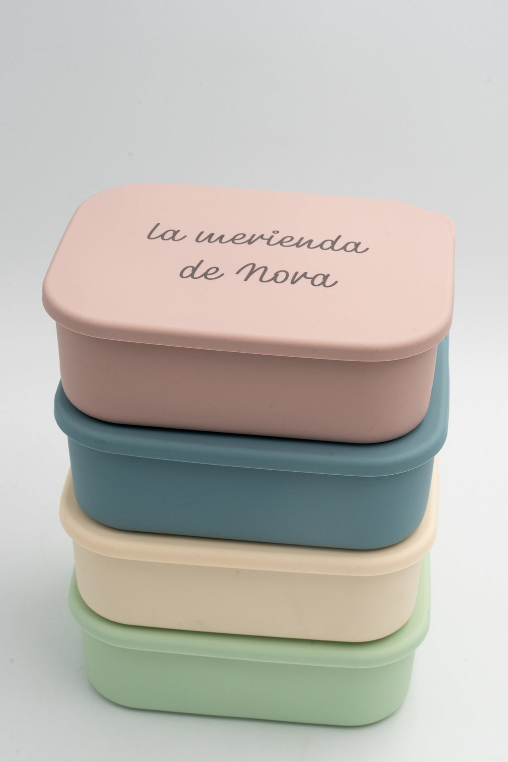 Tàpers XL de silicona i acer apilats en diversos colors