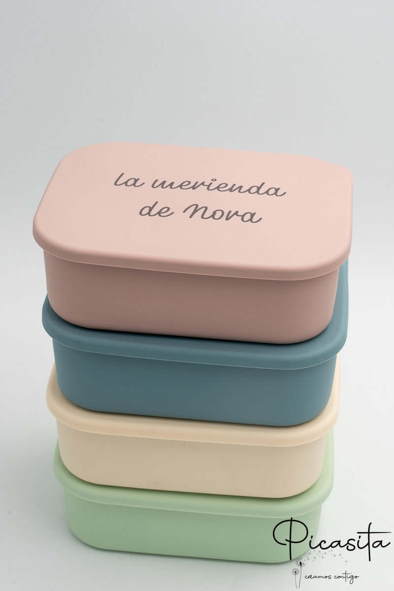 Tuppers de Silicona y Acero Inoxidable XL