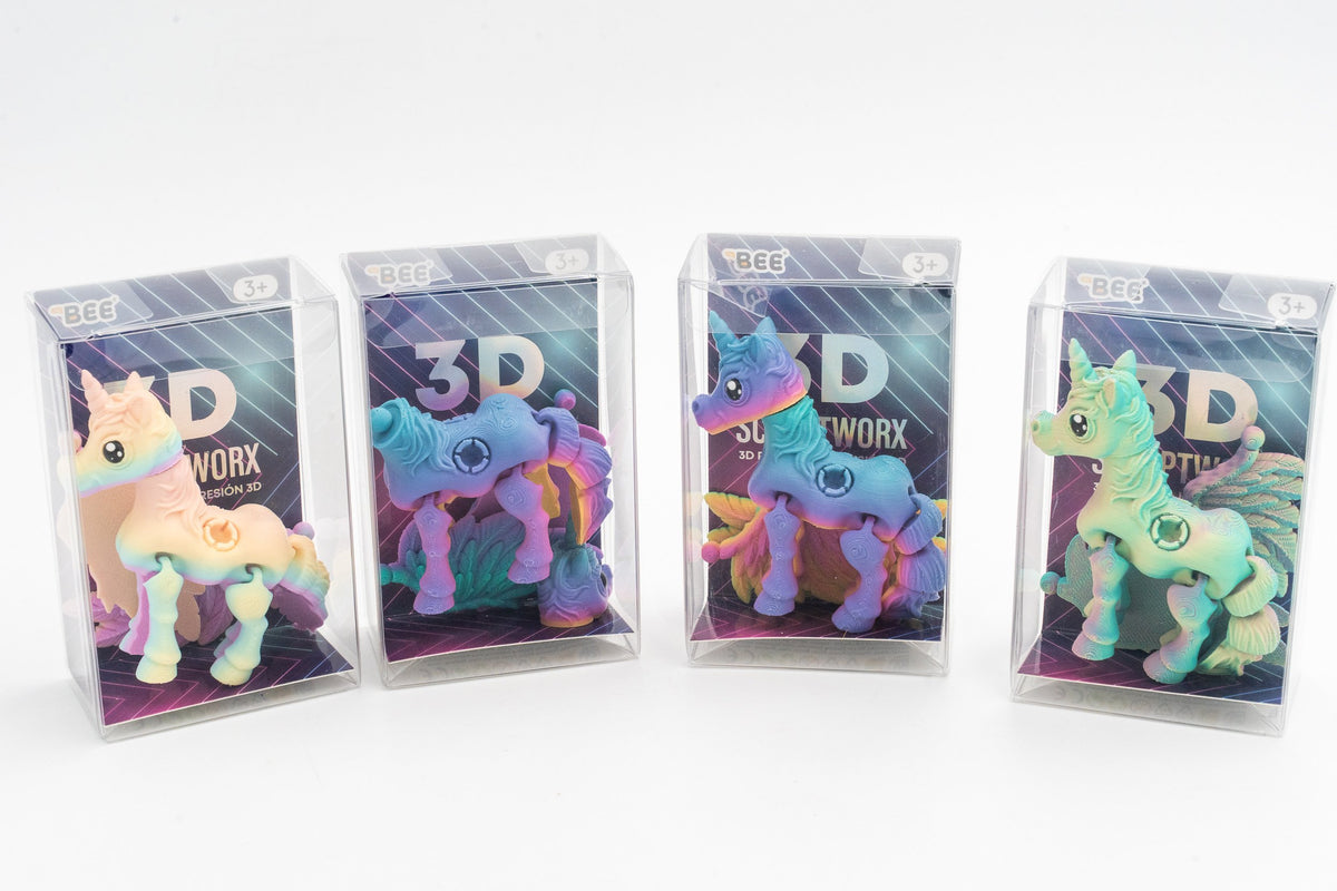 Unicornio Impreso en 3D