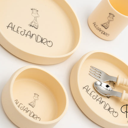 Vajilla Infantil Personalizada 6 Piezas