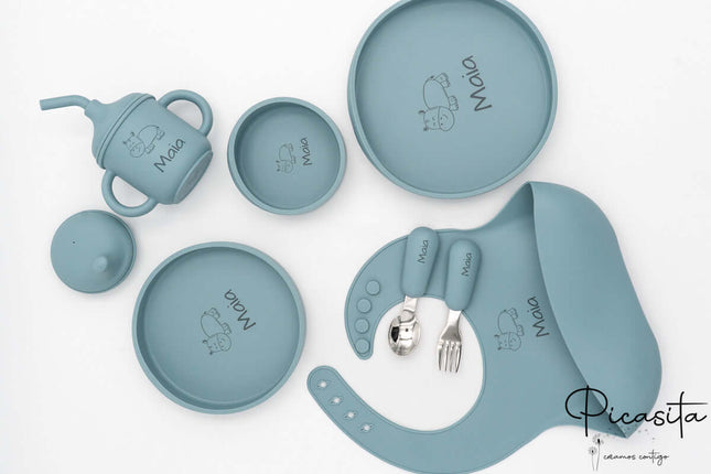 Vajilla para Bebé Personalizada 7 Piezas