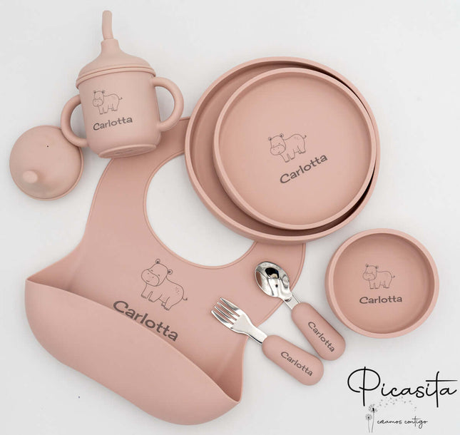 Vajilla para Bebé Personalizada 7 Piezas