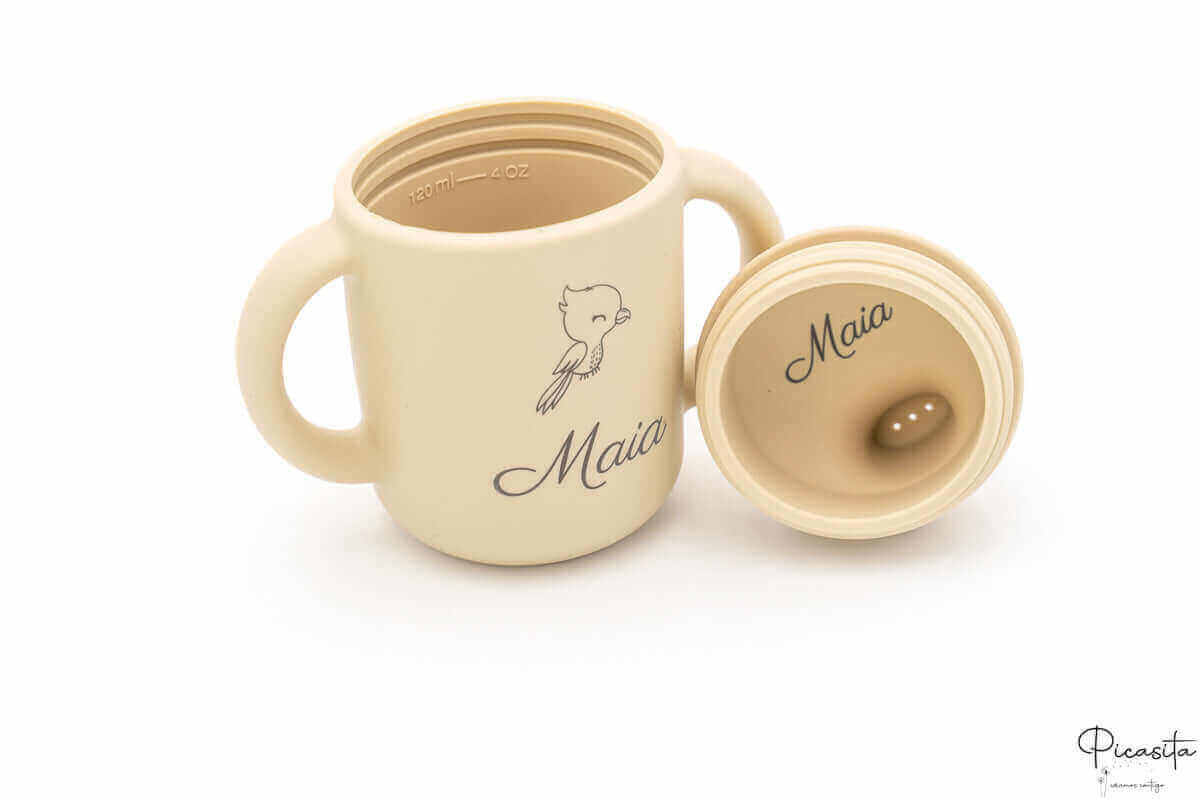 Vaso Aprendizaje Beige